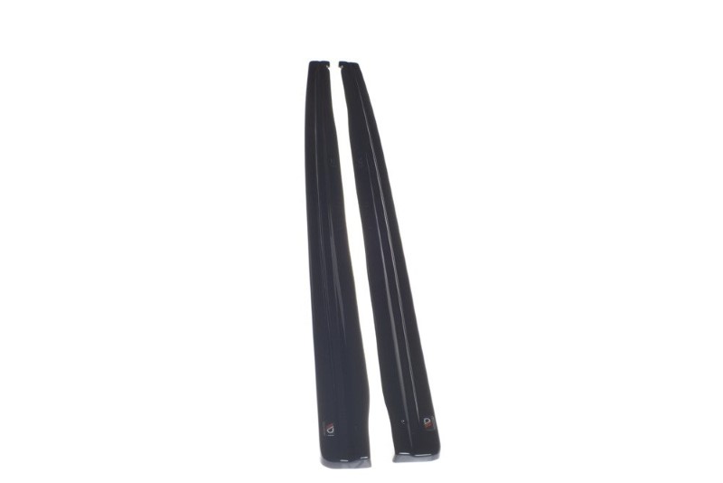 Zijskirts Audi RS4 B9 Maxton Glans Zwart