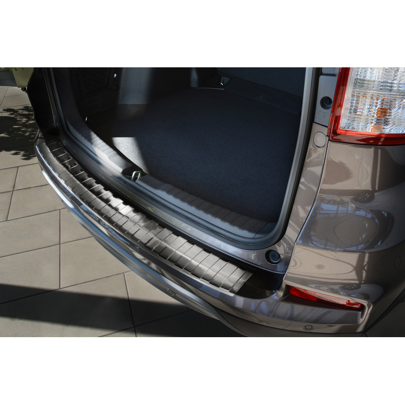 Stainless Steel Rear bumper protector  Honda CR-V Facelift 2015-2018 'Ribs'