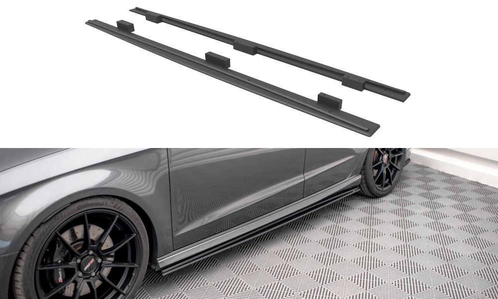Zijskirts Street Pro Audi S3 Sportback 8V FL Maxton