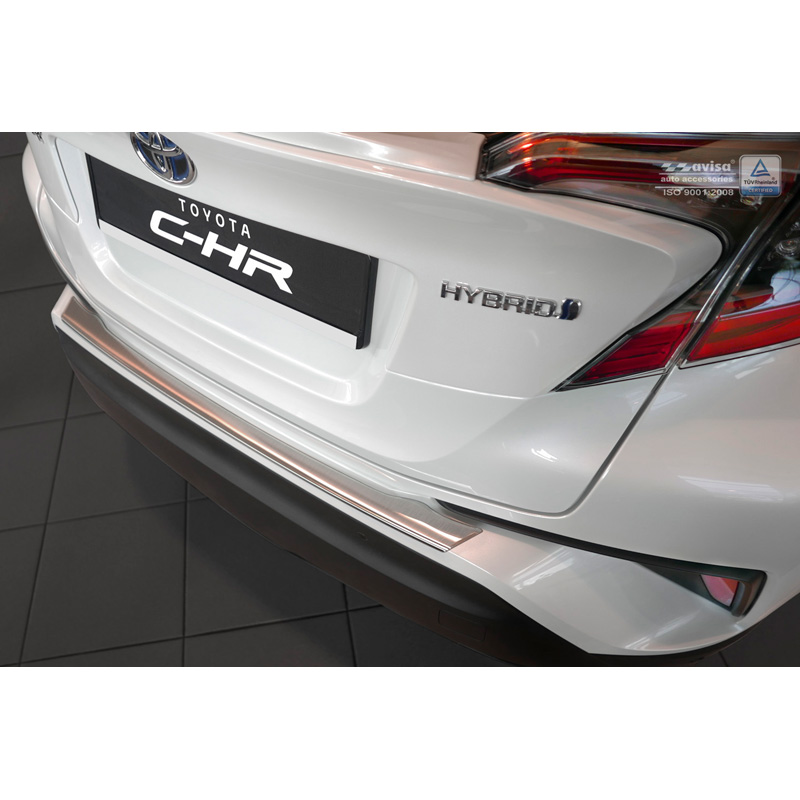 RVS Achterbumperprotector  Toyota C-HR 2016-2019 & Facelift 2019-2023