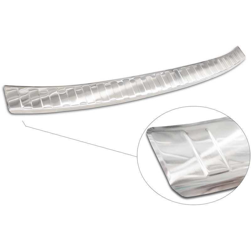 Stainless Steel Rear bumper protector  Volkswagen Golf VIII Variant 2020-2024 & FL 2024- 'Ribs'