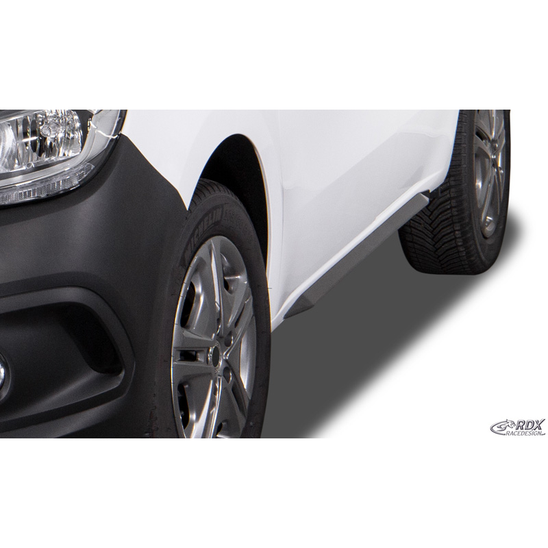 Side skirts  Mercedes Citan & T-Class (W420) 2021- 'Slim' (ABS)