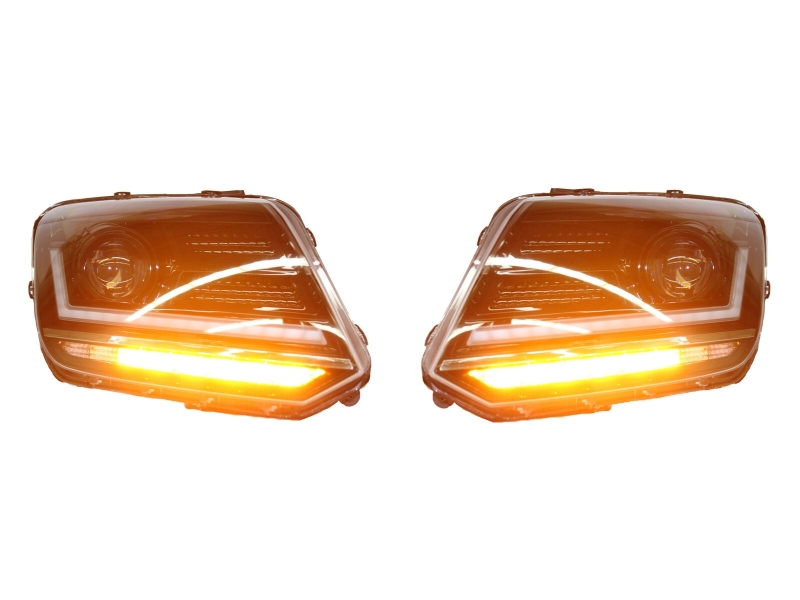 Koplampen VW Amarok (2010-) Osram LEDriving Full LED Dynamic LEDHL107-BK