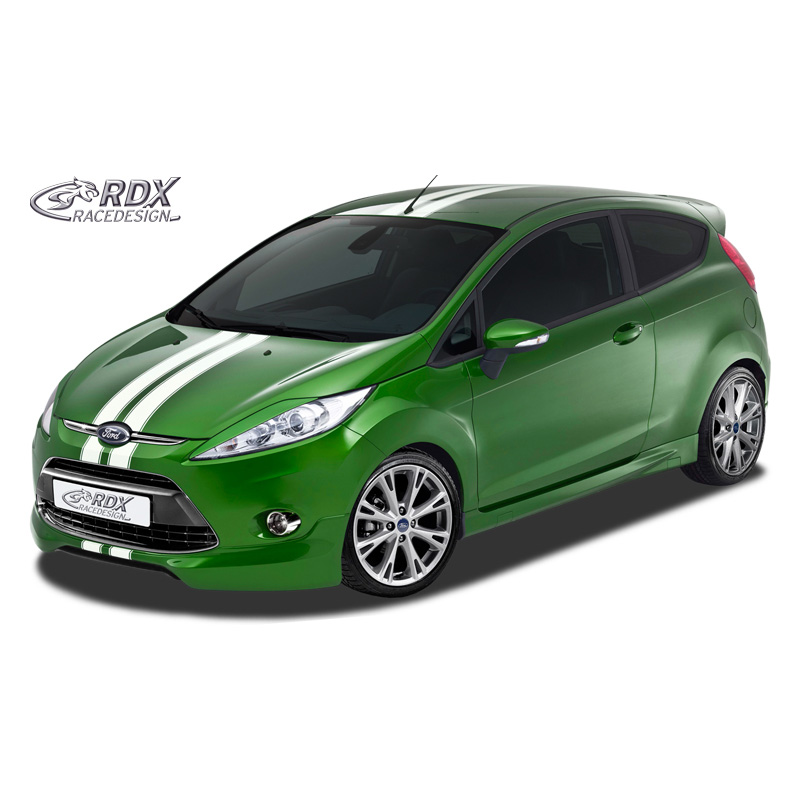 Front spoiler  Ford Fiesta VII 2008-2012 (PU)