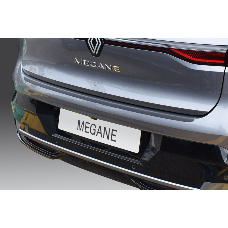 ABS Rear bumper protector  Renault Megane E-Tech 2022- Black