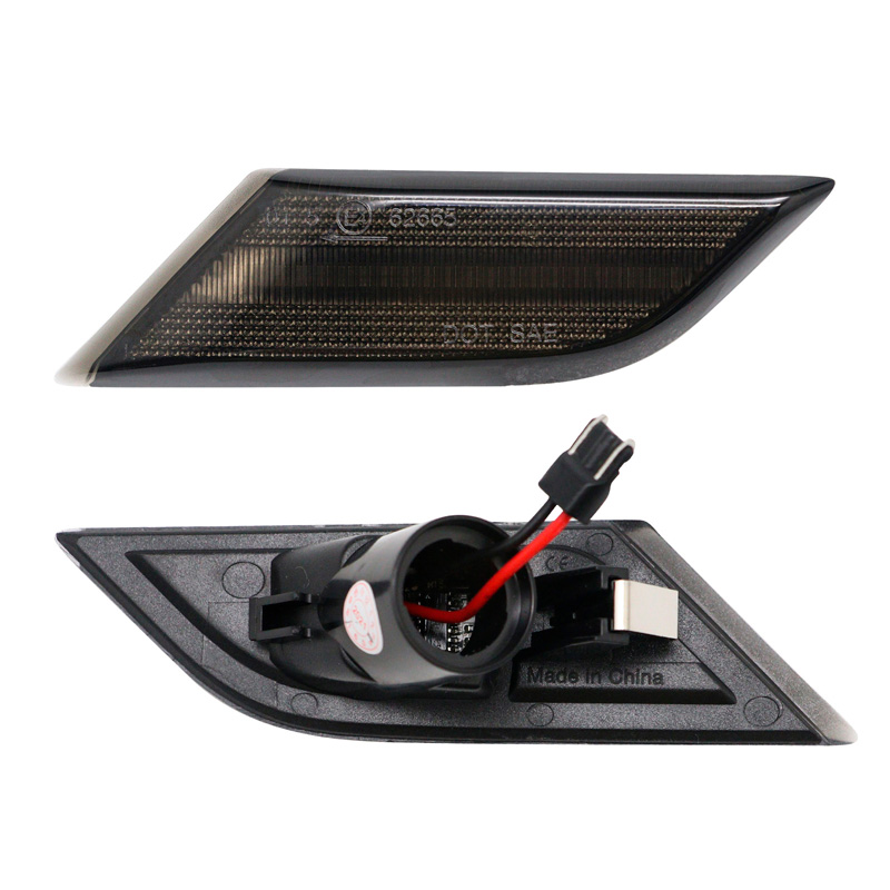 Set LED Zijknipperlichten  Volkswagen Transporter T6.1 2020-2022 - Rookgrijs- incl. Dynamic Running Light