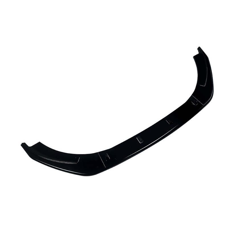 Front spoiler lip  Volkswagen Golf VI 2008-2012 excl. GTi/R (Glossy Black ABS)