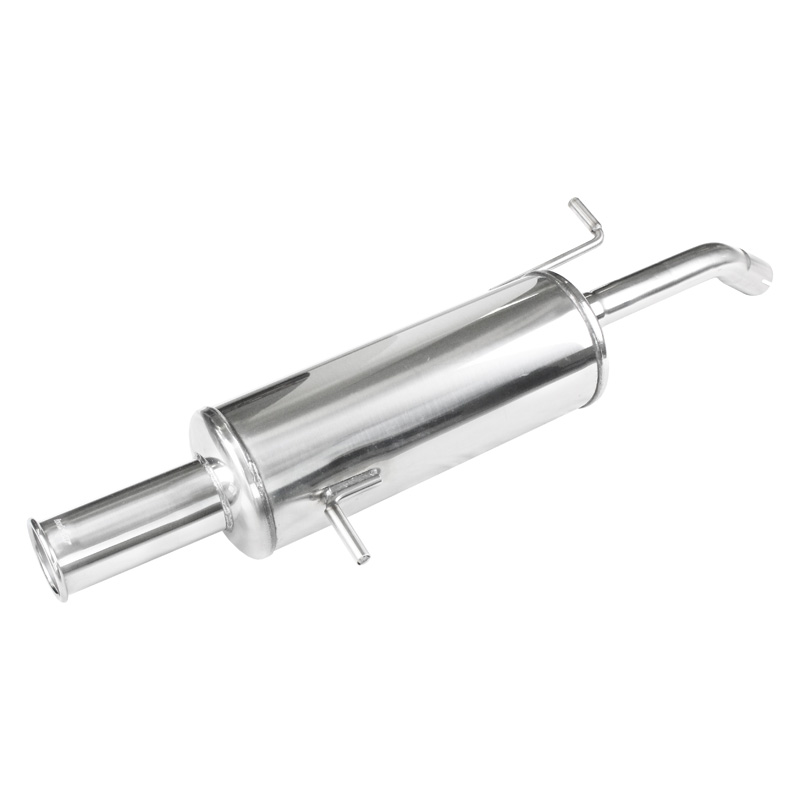 100% Inox Sport Exhaust  Citroën C2 1.6 16V VTR 110hp 2003- Ø 45 1x76mm Retro Style