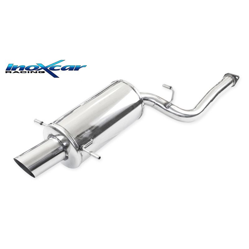 100% Inox Sport Exhaust  Subaru Impreza 4WD 2.0 WRX 2001- 1x101mm Rally