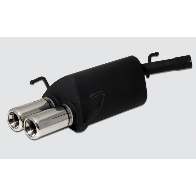 Sport exhaust  Opel Corsa C HB 1.0i 12V 44kW/1.2i 16V 59kW/1.4i 16V 66kW/1.3 CDTi 51kW/1.7 Di 48/55kW/1.7 CDTi 74kW/1.8i GSi 92kW 2001-2006 2x 80mm