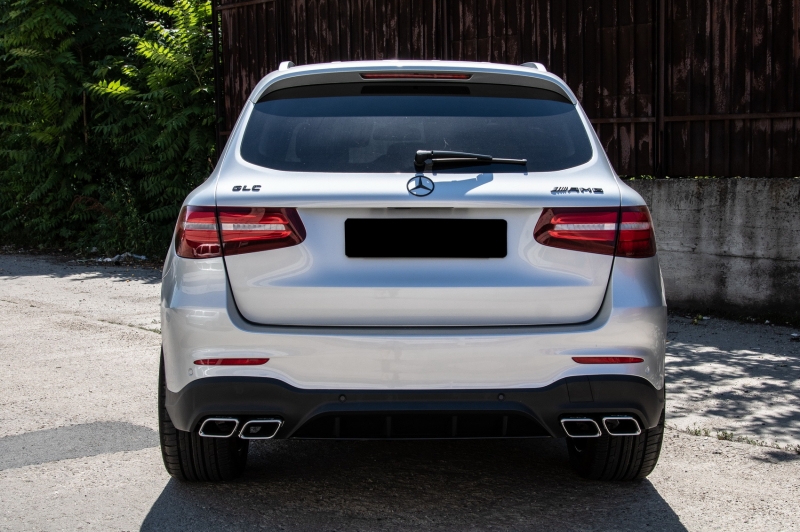 Diffusor Mercedes GLC X253 (2015-..) GLC63 incl. Uitlaat Stukken