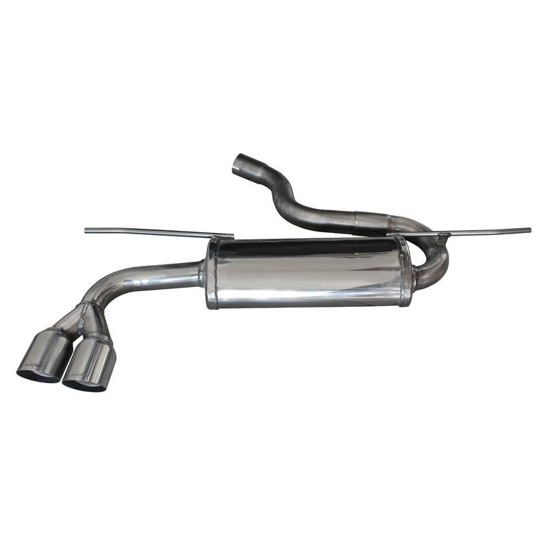 100% Inox Sport Exhaust  Seat Leon 5F 2.0TDi FR (150HP) 2014- 2x80mm Racing