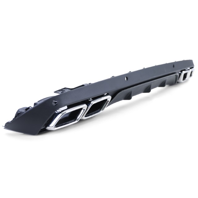 Achterbumper Diffusor Mercedes C-Klasse Kombi S205 C63 Look incl. Sierstukken