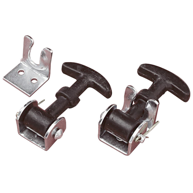 Set rubber bonnet hooks 'Small' 65mm