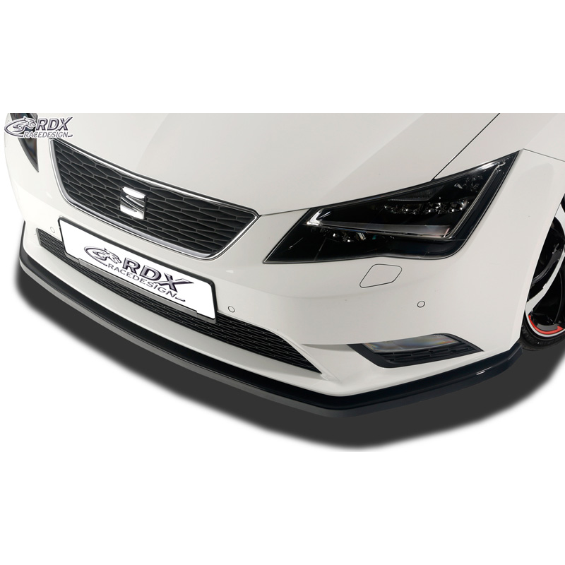 Front spoiler  Seat Leon 5F SC/5-doors/ST 2013-2017 excl. FR/Cupra (ABS glossy black)