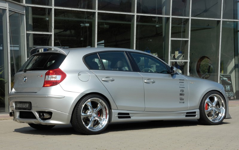 Achterspoiler BMW E87 Hoge versie Rieger