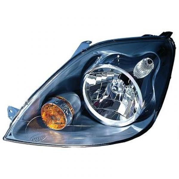 Koplamp links FIESTA 05-08 AL H4