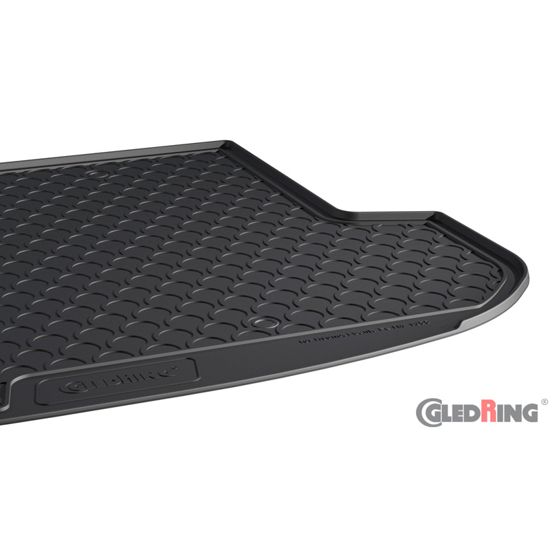 Rubbasol (Rubber) Trunk mat  Hyundai Santa Fé IV (TM) (5-Persons) 2018- excl. Hybrid & PHEV