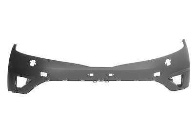 voorbumper, in primer, voor koplampsproeiers Honda Civic, 2006-2