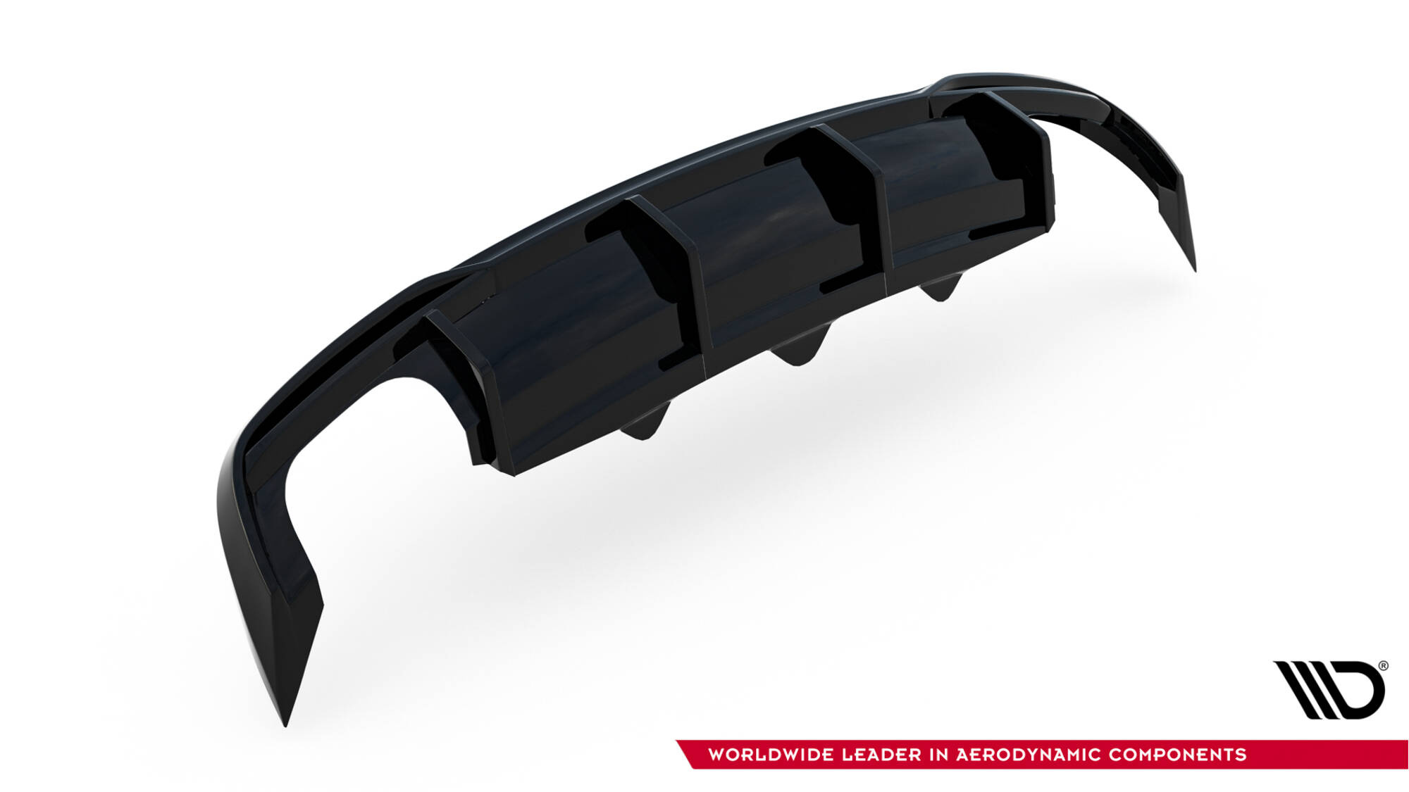 Achterdiffuser Audi A5 Sportback 8T Facelift (2011–2016, dual exhausts on both sides)