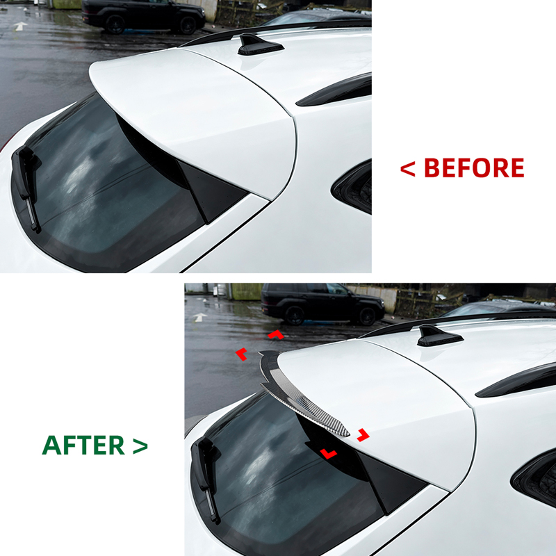 Dakspoiler (Spoiler Cap)  Cupra Formentor 2020-2024 & Facelift 2024- (ABS Glanzend zwart)