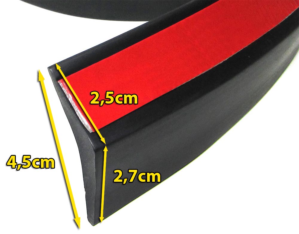 Onder / Spoiler Lip Easy 2 Tune Zwart Universeel