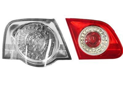 achterlicht, incl fittingdeel, binnen, links VW Passat, 2005-201