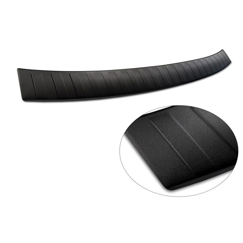 Matzwart RVS Achterbumperprotector  Skoda Karoq Facelift 2022- + Sportline Facelift 2022-  'Ribs'