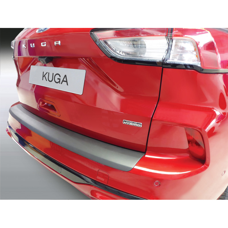 ABS Rear bumper protector  Ford Kuga III ST/Vignale 2019- Black
