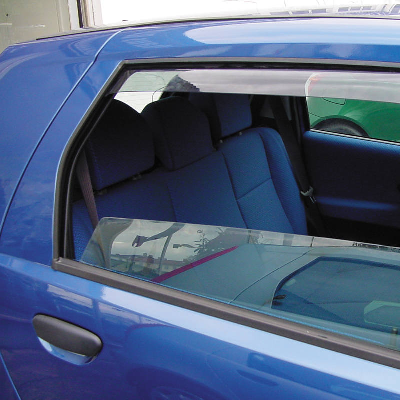 Zijwindschermen Master (achter)  Renault Clio 5 deurs 2005-2012