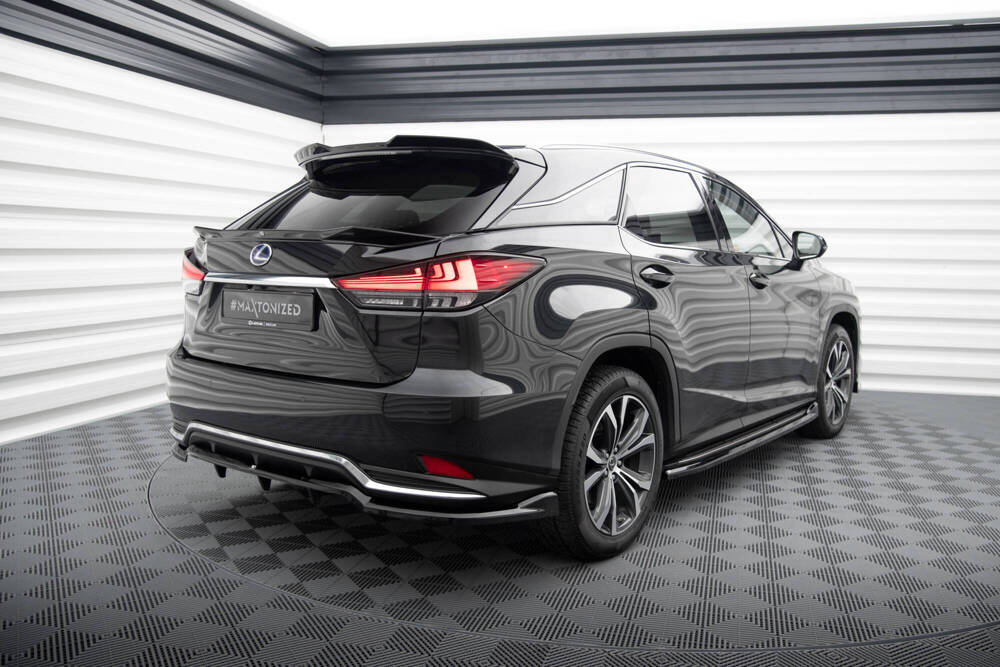 Diffuser Lexus RX Mk4 Facelift 2019 -  2022 Maxton Glans Zwart