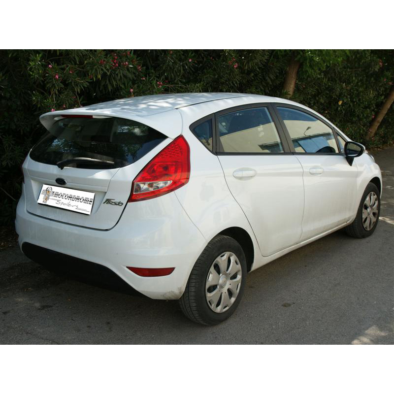 Dakspoiler  Ford Fiësta VII Facelift 2013-2017 + Remlichtuitsparing (PU)