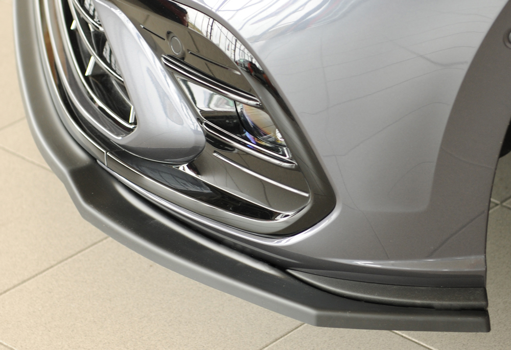 Voorspoiler Volkwagen Polo GTI/R-Line 2G AW 2021-.... Zwart Glans Rieger