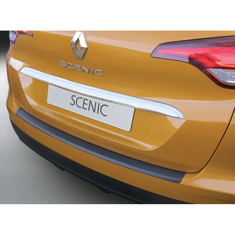 ABS Rear bumper protector  Renault Scenic IV 10/2016- Black