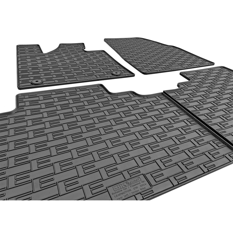 Rubber car mats set  Leapmotor C10 2024- (3-pieces)