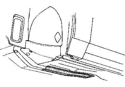 chassisbalk, links Ford Fiësta, 1976-1983