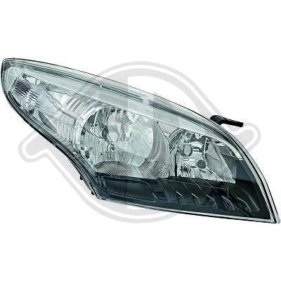 Koplamp links MEGANE 12->> DEPO met MOTOR;
