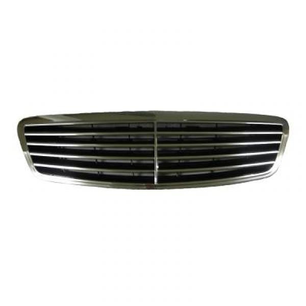 Radiator Grill COMPLEET W220. 02-05 NIET voor DISTRONIC