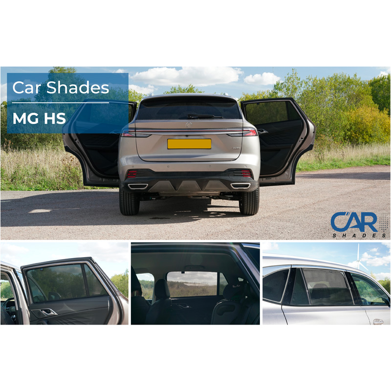 Set Car Shades (rear side doors)  MG (E)HS II 2024- (2-pieces)
