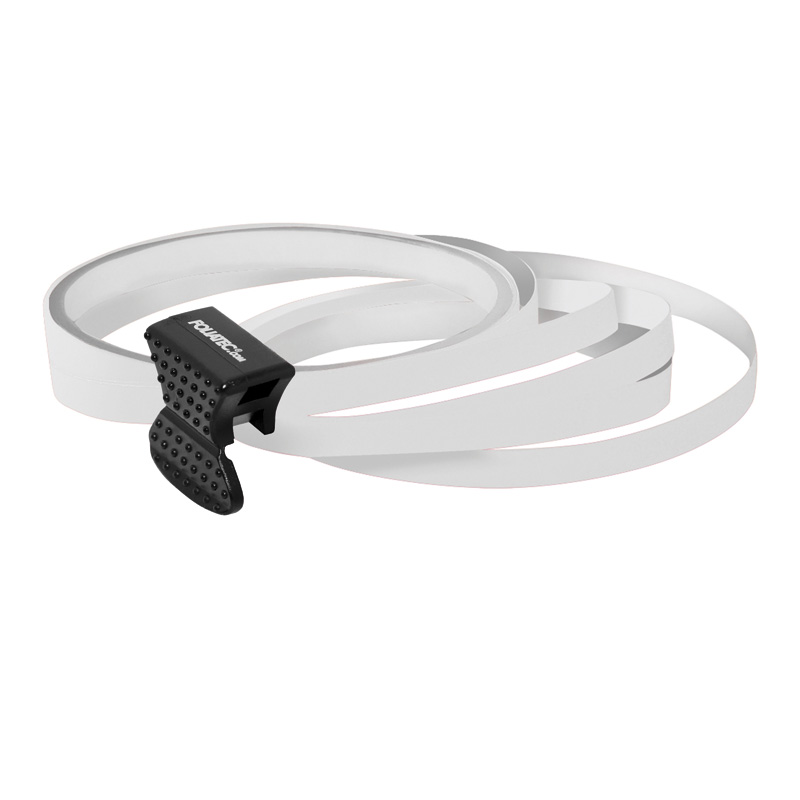 Foliatec PIN-Striping rim design white - Width = 6mm: 4x2,15 meter
