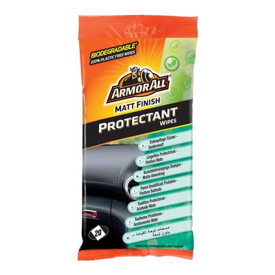 Armor All Bio Plastic Cleaning Wipes Matte – 20 pieces