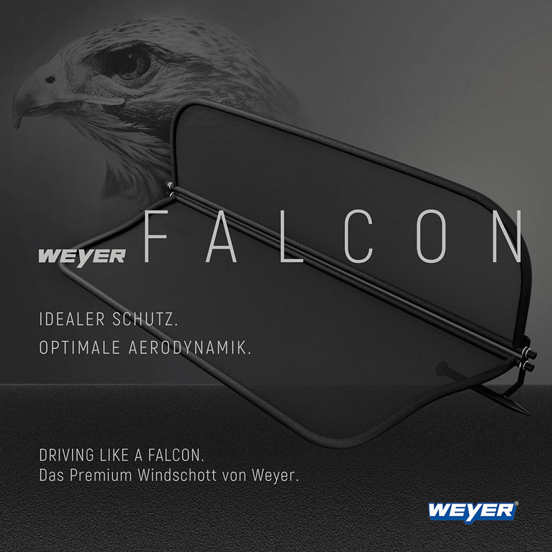 Weyer Falcon Premium Windschot  Volkswagen Golf VI Cabrio 2011-