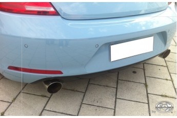 VW Beetle Typ 16 Einddemper Uitgang rechts/links - 1x100 Typ 25