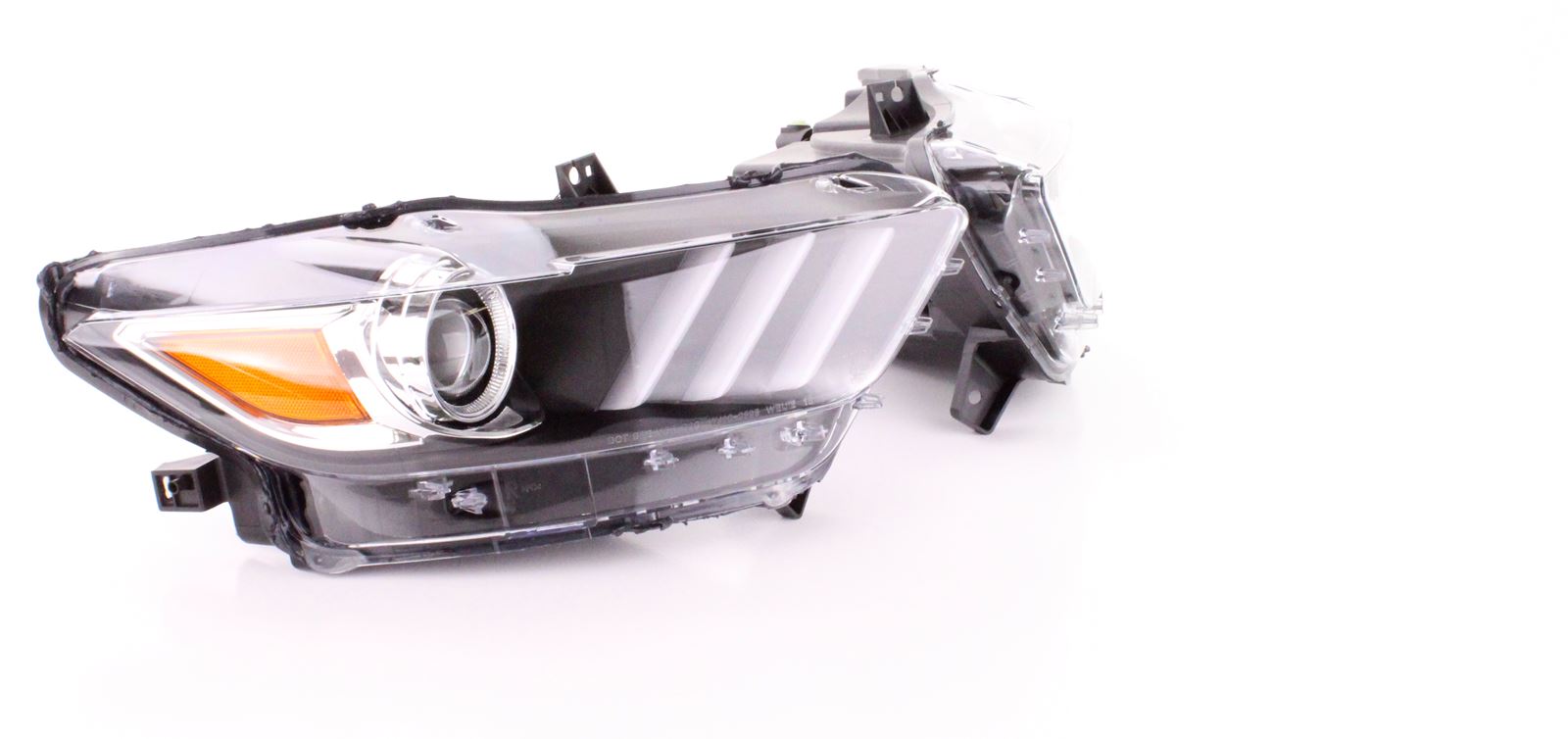 Koplampen Ford Mustang VI Coupe Cabrio 14-17 Zwart Bi-Xenon
