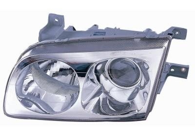 koplamp, H7+H1, elektr verstelb, links Hyundai Trajet, 2000-2008