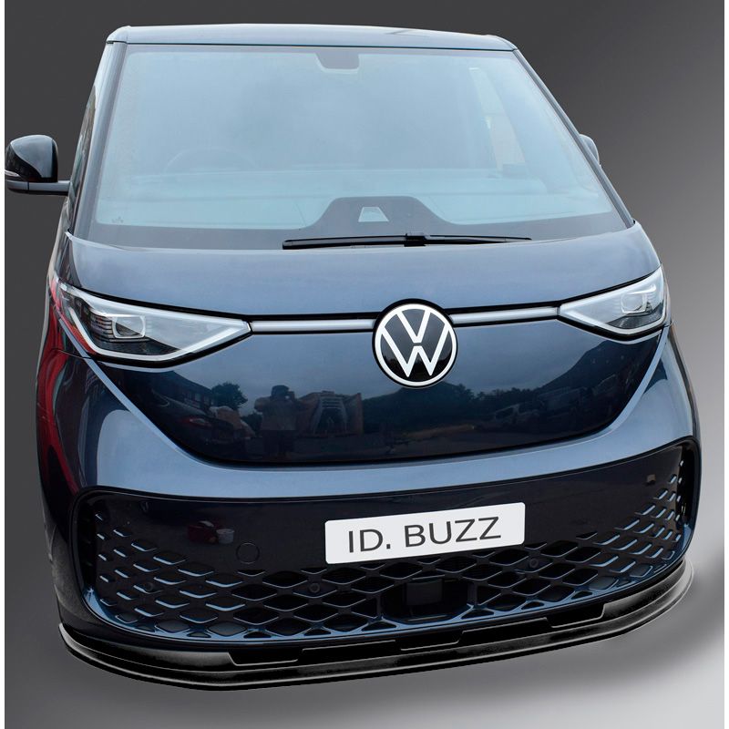 RGM Voorspoiler  Volkswagen ID.Buzz & ID.Buzz Cargo 2022- - Glanzend Zwart (ABS)