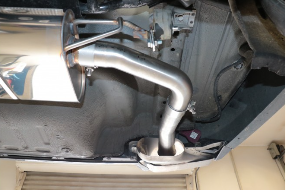 Skoda Octavia NX RS iV Rear silencer exit right/left