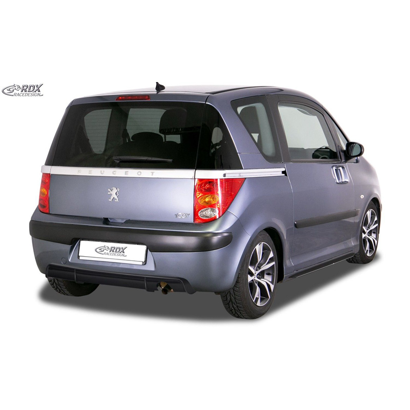 Side skirts  Peugeot 1007 2005- 'Slim' (ABS)