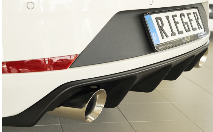 Uitlaatsysteem seat Leon 5F (FR) 1.2/1.4 L TSI Rieger