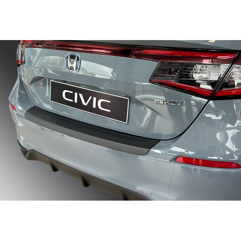 ABS Rear bumper protector  Honda Civic e:HEV 2022- Black
